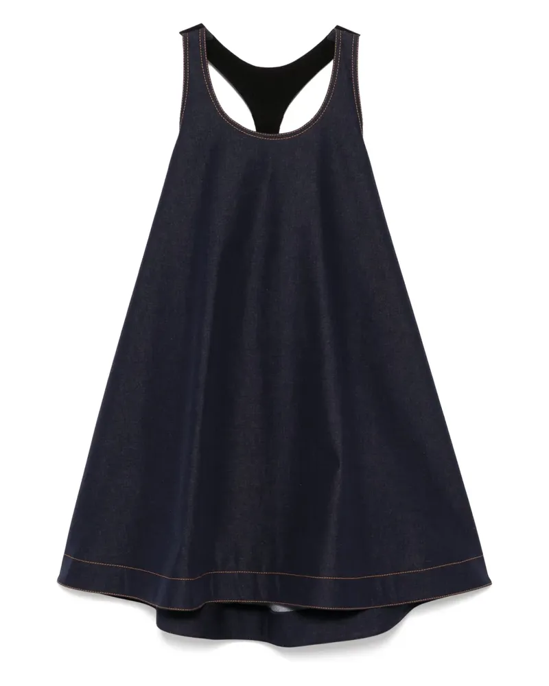 Monse Minikleid mit Racerback - Blau Blau