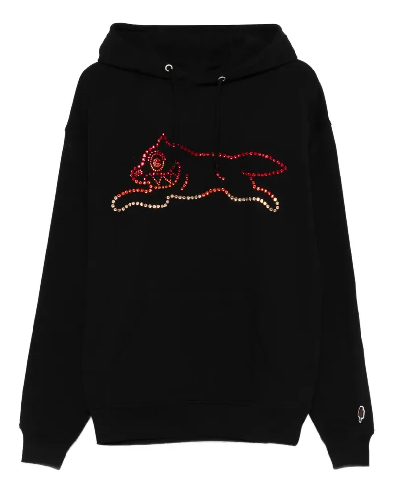 ICECREAM Hoodie mit grafischem Verzierung - Schwarz Schwarz