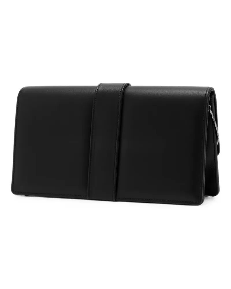 Manolo Blahnik Maycap Schultertasche mit Schnalle - Schwarz Schwarz