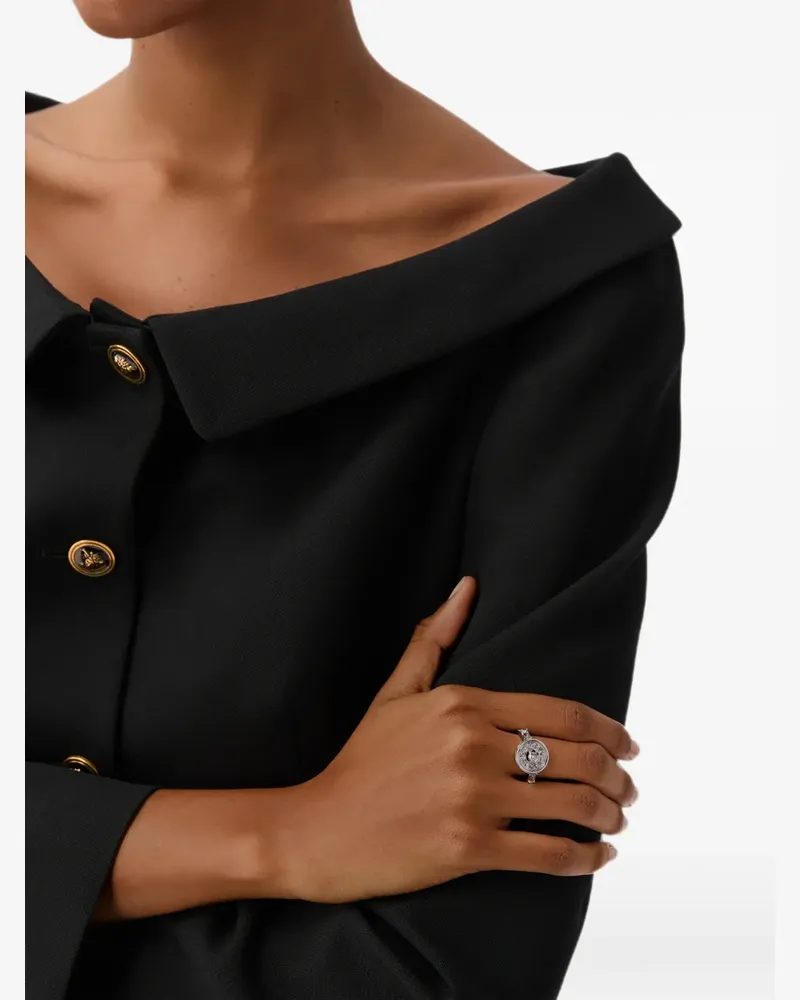 Versace Bright Medusa Crystal ring - Silber Silber