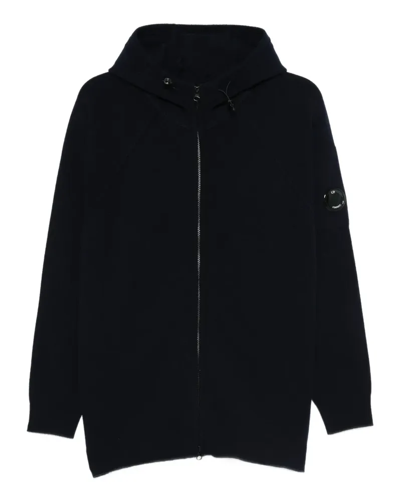 C.P. Company Kapuzenjacke mit Reißverschluss - Schwarz Schwarz