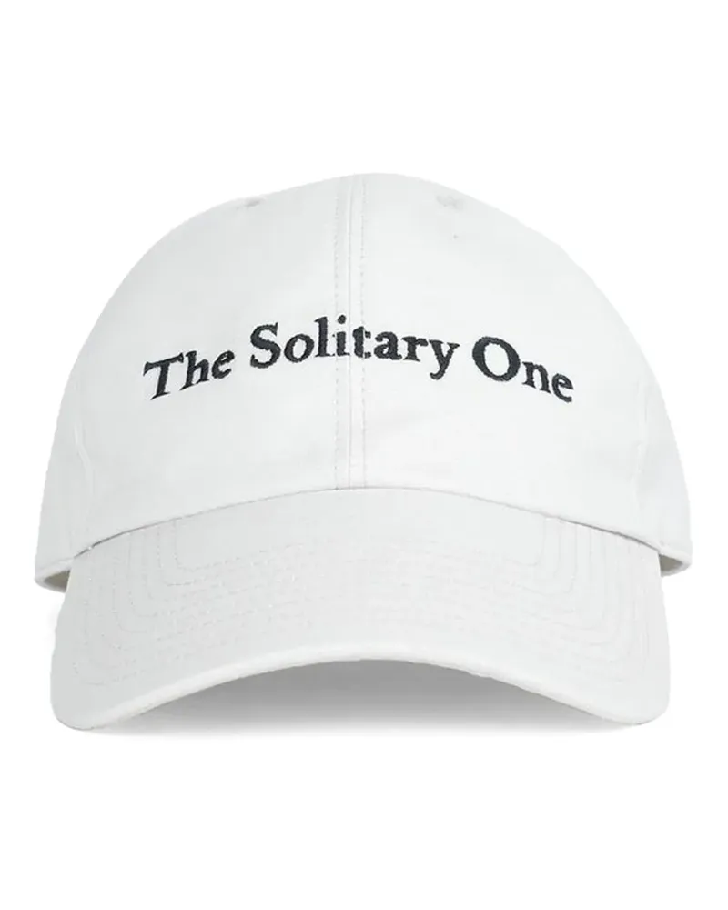 Ann Demeulemeester The Solitary One cap - Weiß Weiß