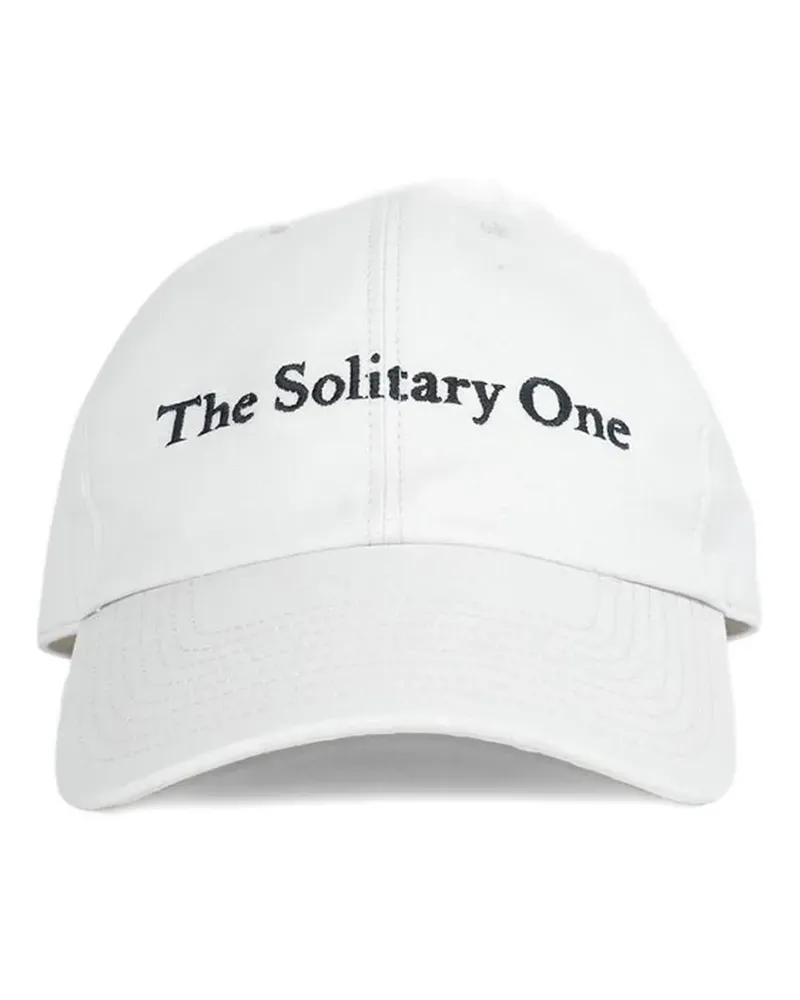 Ann Demeulemeester The Solitary One cap - Weiß Weiß