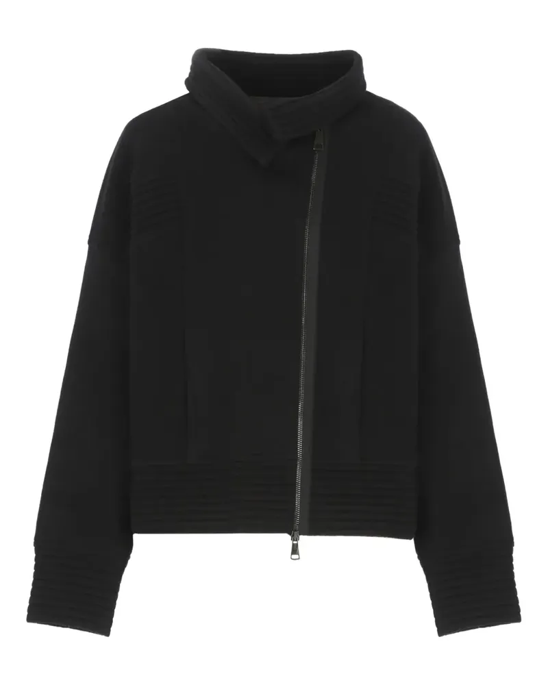D.EXTERIOR Jacke mit Reißverschluss - Schwarz Schwarz