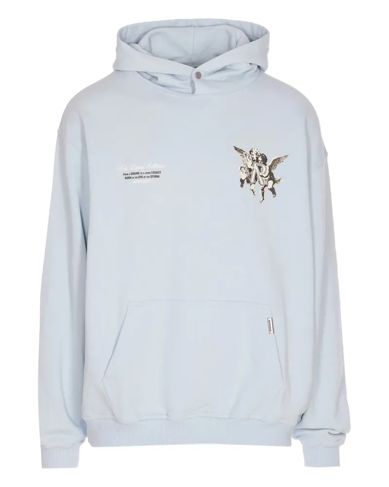 REPRESENT Hoodie mit Engel-Print - Blau Blau