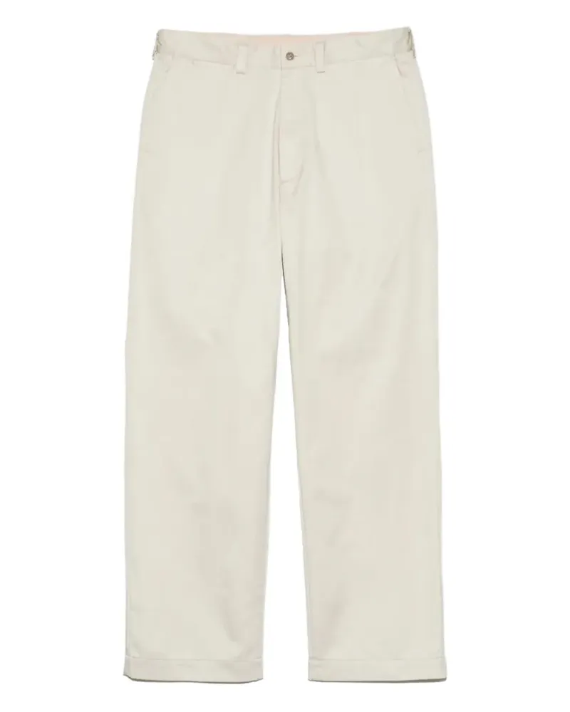 nanamica Chino mit geradem Bein - Weiß Weiß