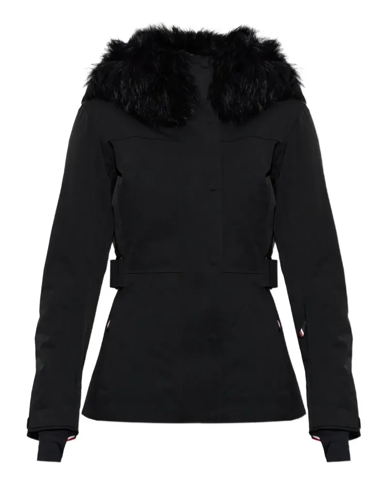 Moncler Loira Jacke mit Gürtel - Schwarz Schwarz