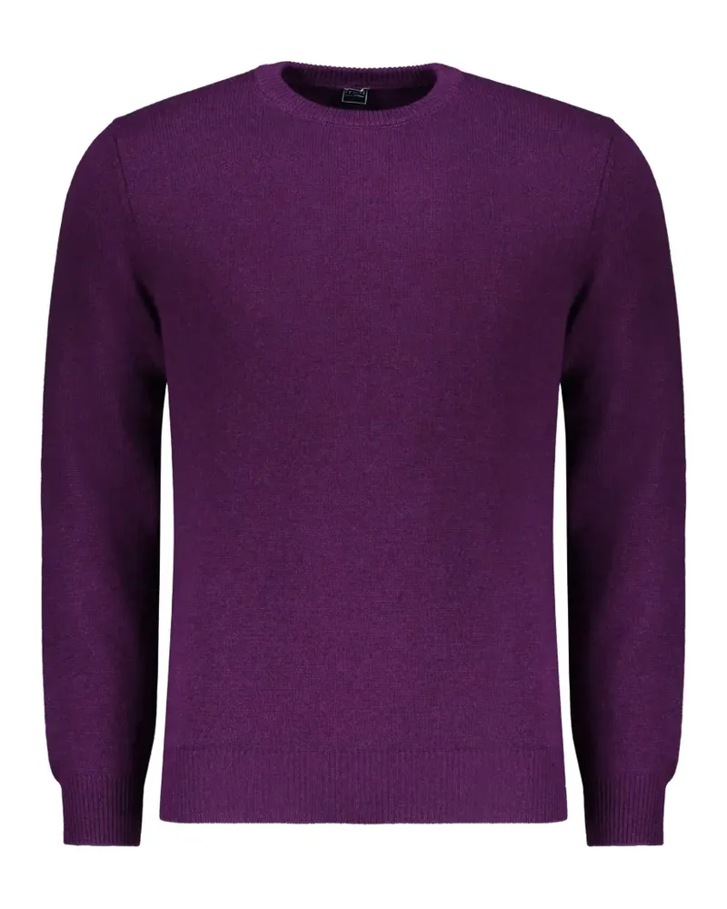 Fedeli round-neck sweater - Violett Violett