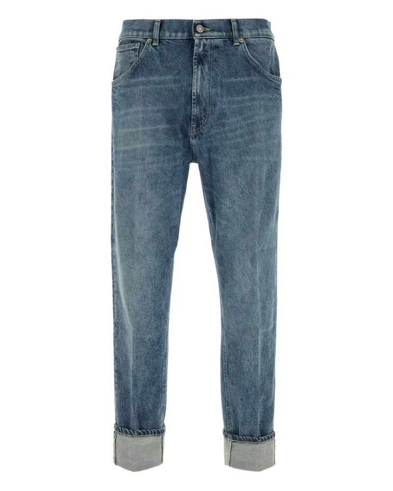 Dondup cuffed paco trousers - Blau Blau