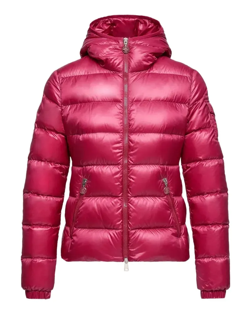 Moncler Gesteppte Glesse Kapuzenjacke - Rot Rot
