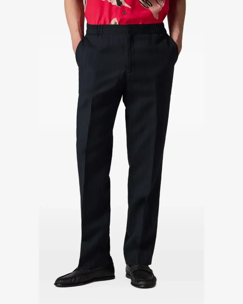 Paul Smith Hose mit Nadelstreifen - Blau Blau