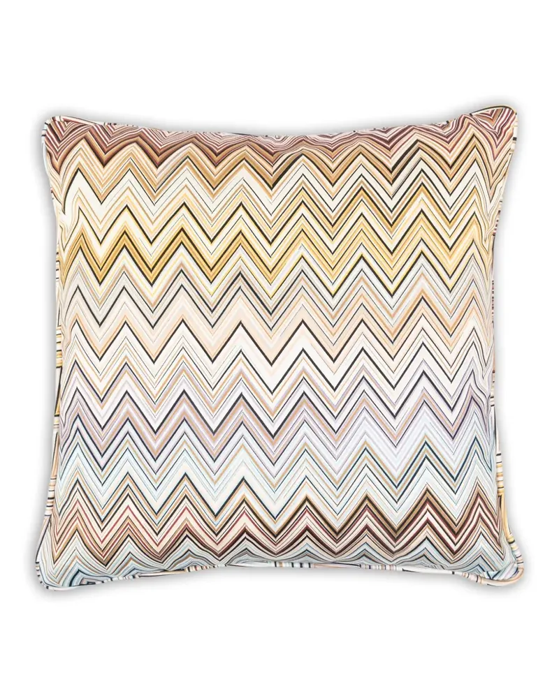 Missoni Home Kissen mit Zickzackmuster - Gelb Gelb