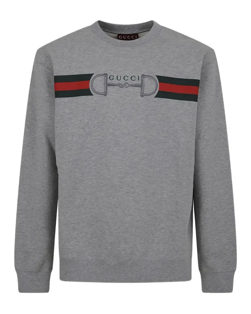 Gucci printed cotton sweatshirt - Grau Grau