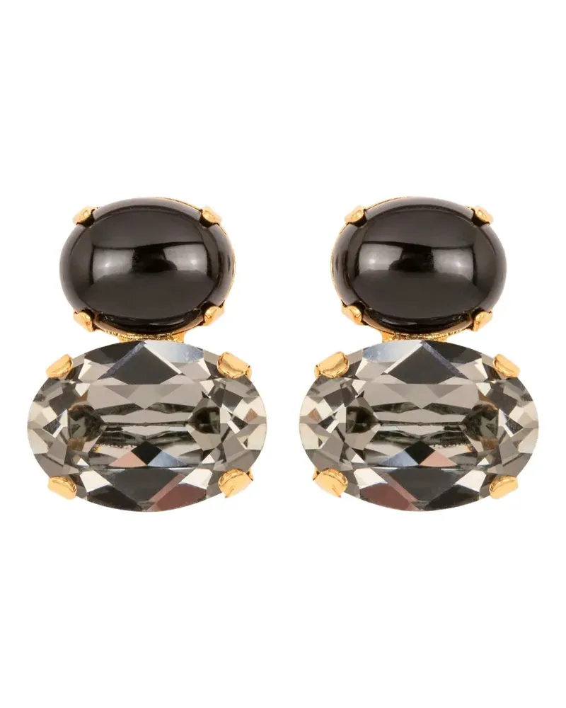 Jennifer Behr Yvette earrings - Schwarz Schwarz