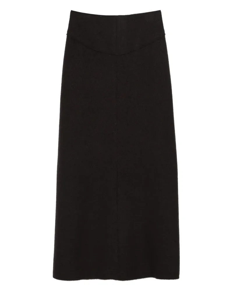 Lanvin Klassischer High-Waist-Rock - Braun Braun