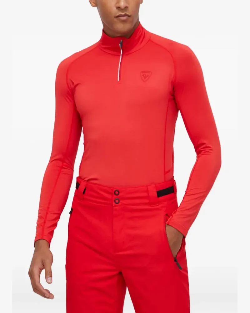 Rossignol half-zip turtleneck top - Rot Rot