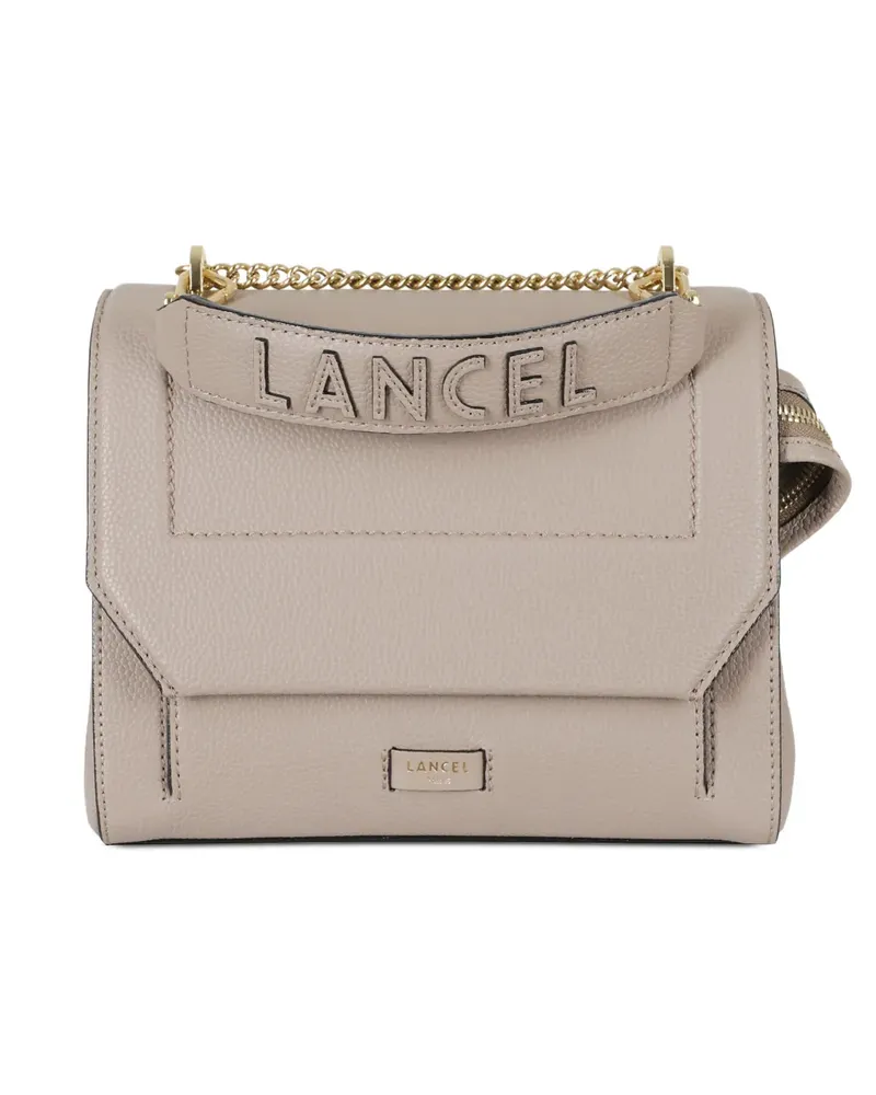Lancel Mittelgroße Ninon Umhängetasche mit Logo-Schild - Nude Nude