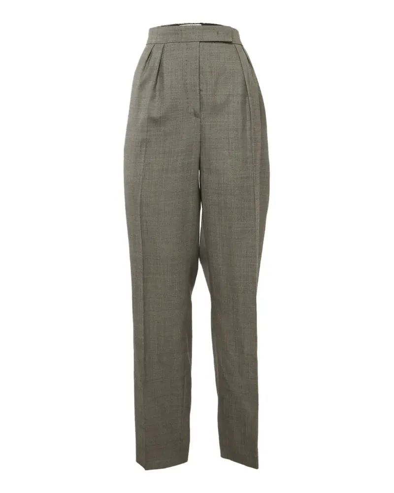 Max Mara pleated wide-leg trousers - Grau Grau
