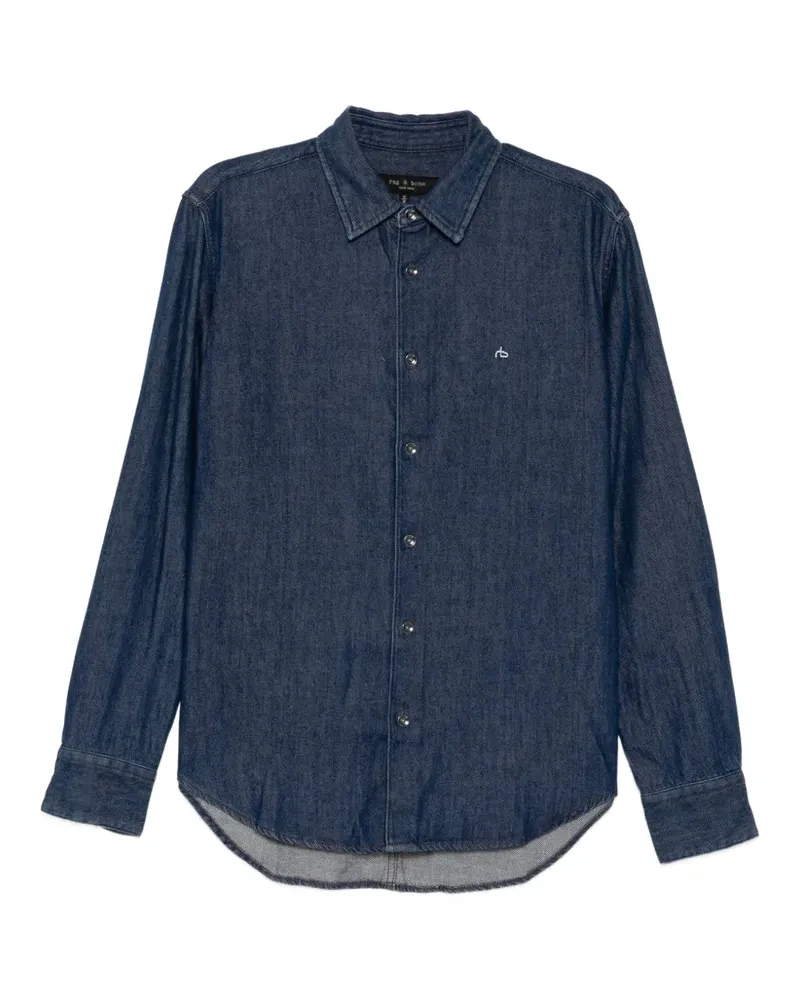 Rag & Bone Tomlin Jeanshemd - Blau Blau