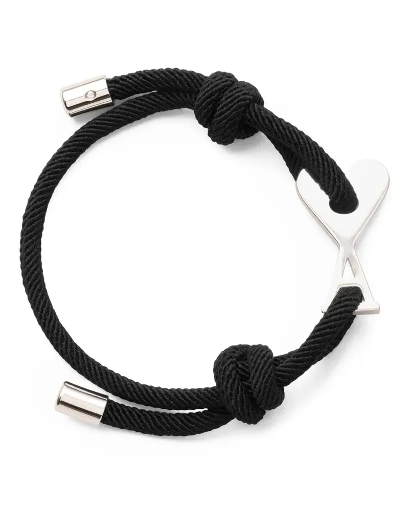 AMI Paris Ami De Coeur Armband - Schwarz Schwarz