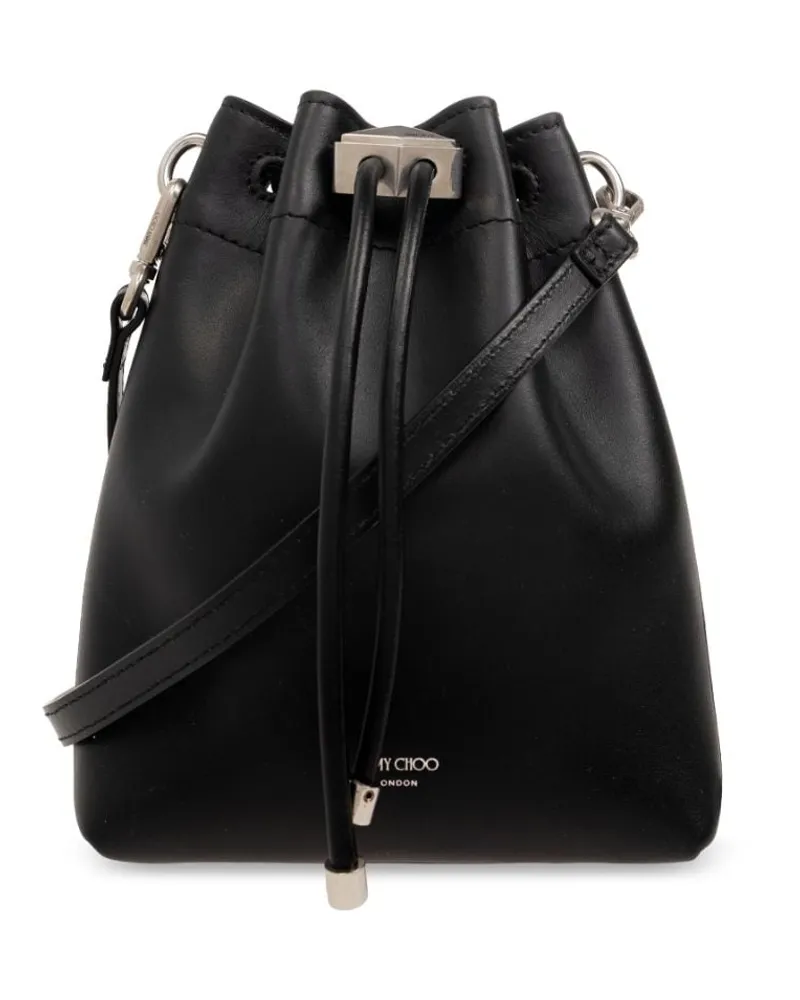 Jimmy Choo Mini Cinch Beuteltasche - Schwarz Schwarz
