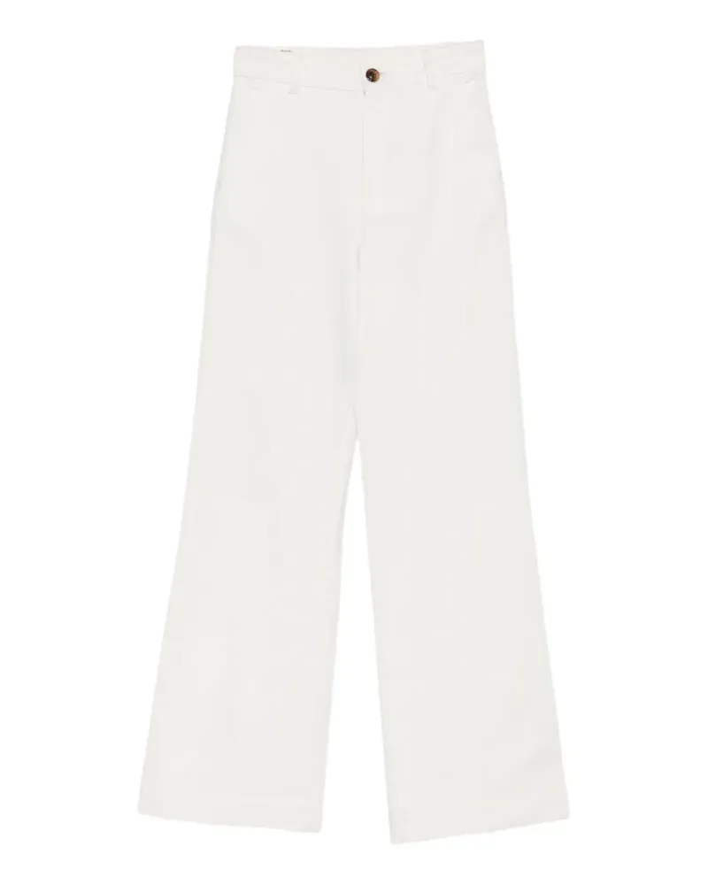Soeur California Wide-Leg-Jeans - Weiß Weiß
