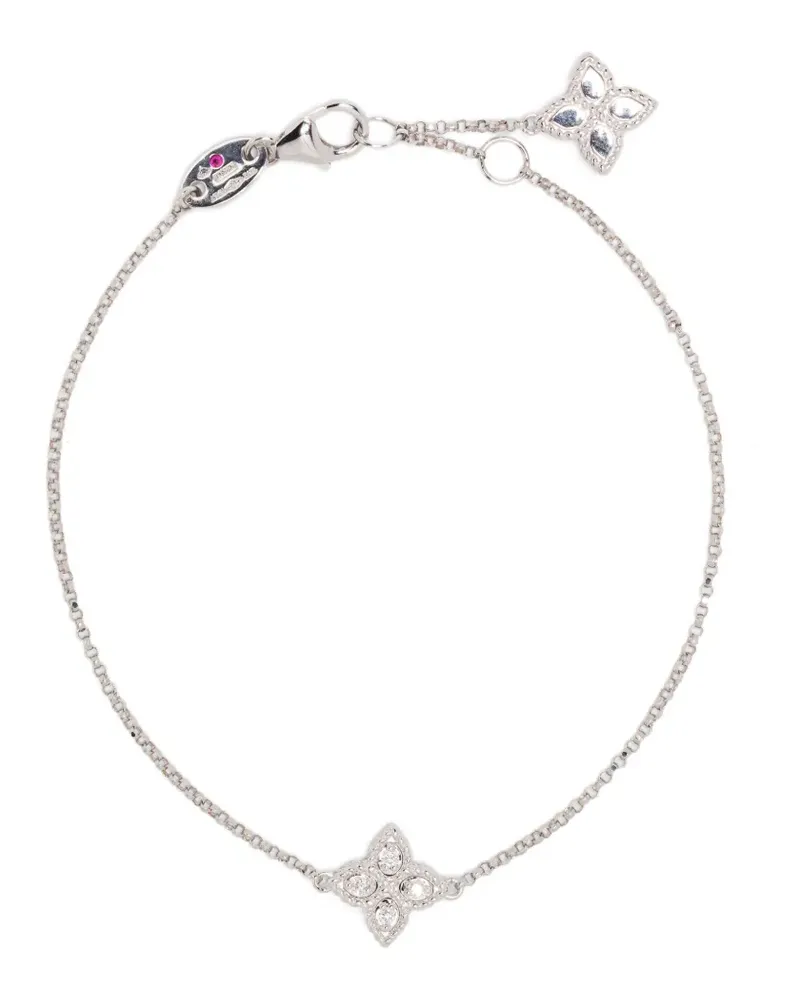 Roberto Coin 18kt Weißgoldarmband mit Diamanten - Silber Silber