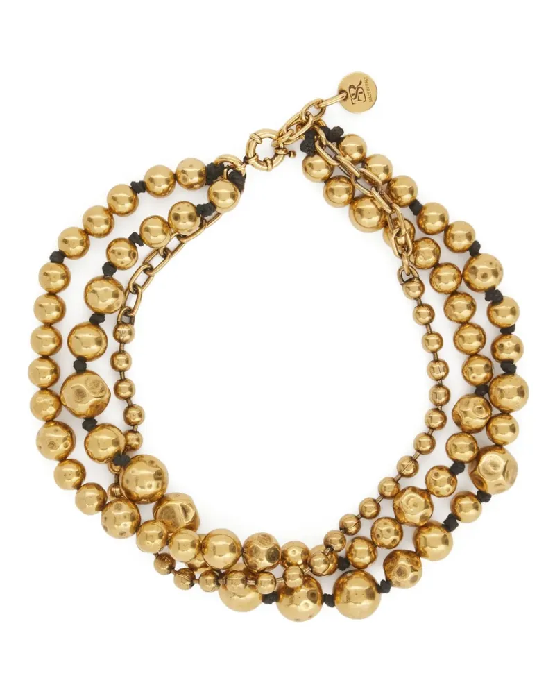 Ermanno Scervino Halskette mit drei Strängen - Gold Gold