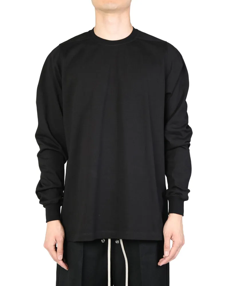 Rick Owens organic cotton t-shirt Schwarz