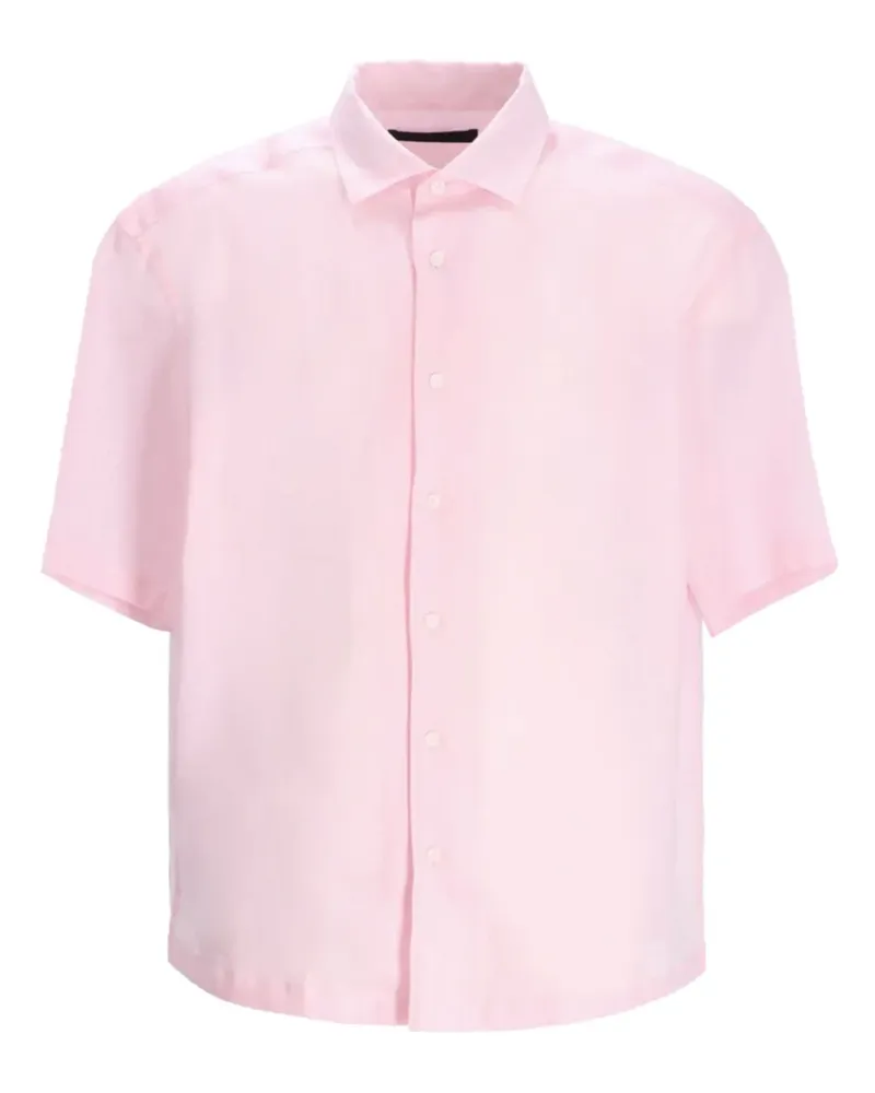 HUGO BOSS Kurzärmeliges Hemd - Rosa Rosa