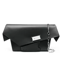 Maison Margiela Große Snatched Classique Handtasche Schwarz