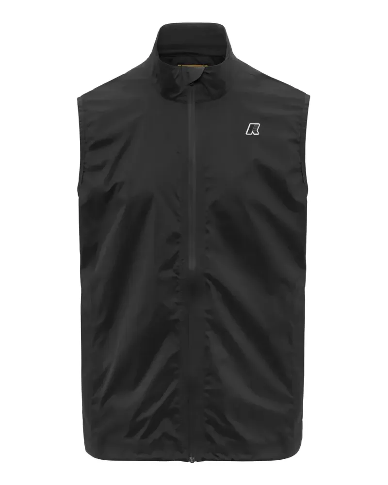 K-Way Croxier Jacke mit Reißverschluss - Schwarz Schwarz