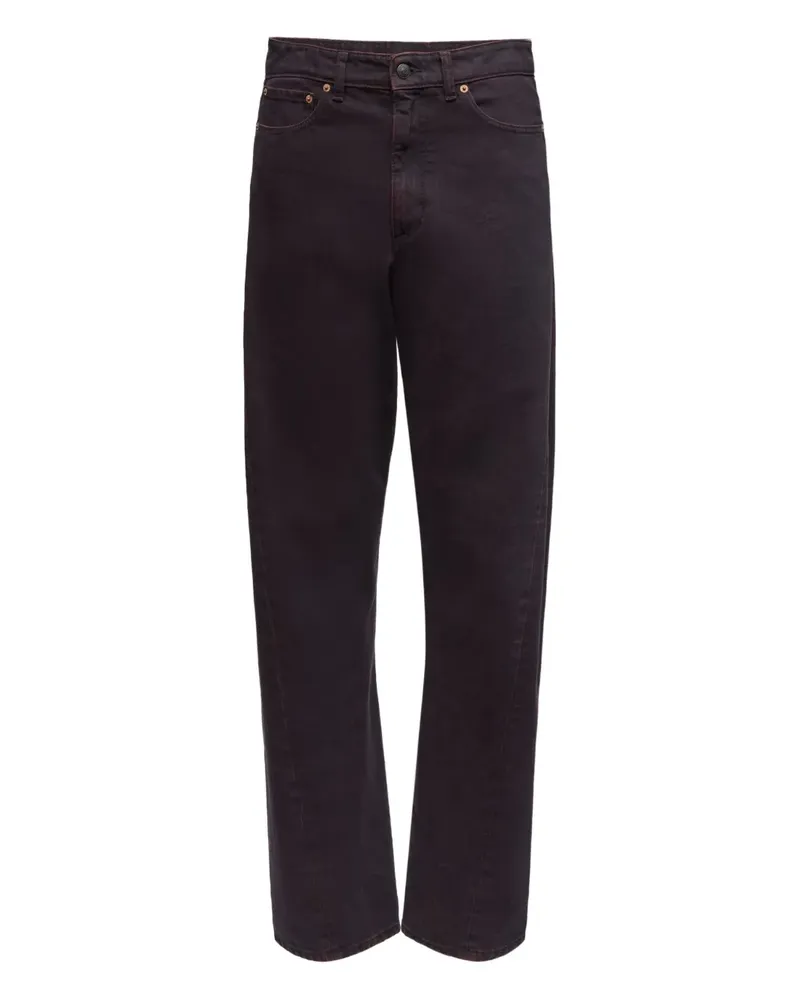 Maison Margiela Jeans mit geradem Bein - Violett Violett