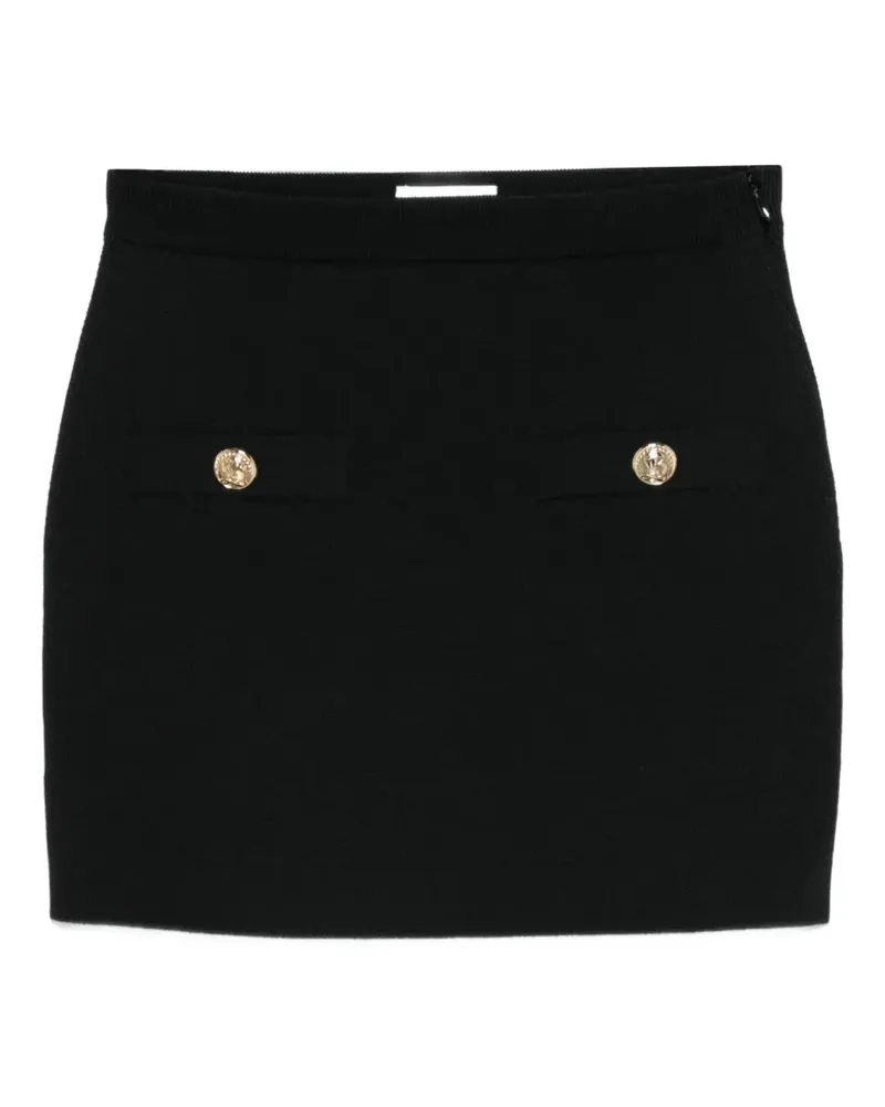 Balmain Rock mit Zierknöpfen - Schwarz Schwarz