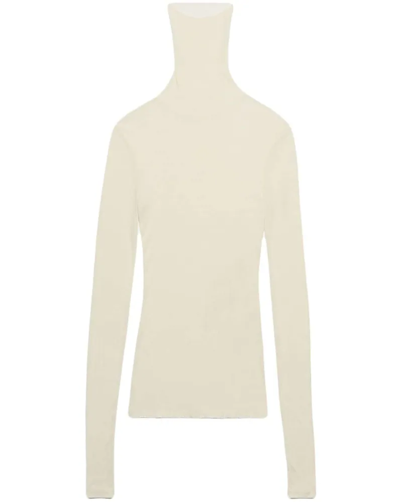 AMI Paris Pullover mit Rollkragen - Nude Nude