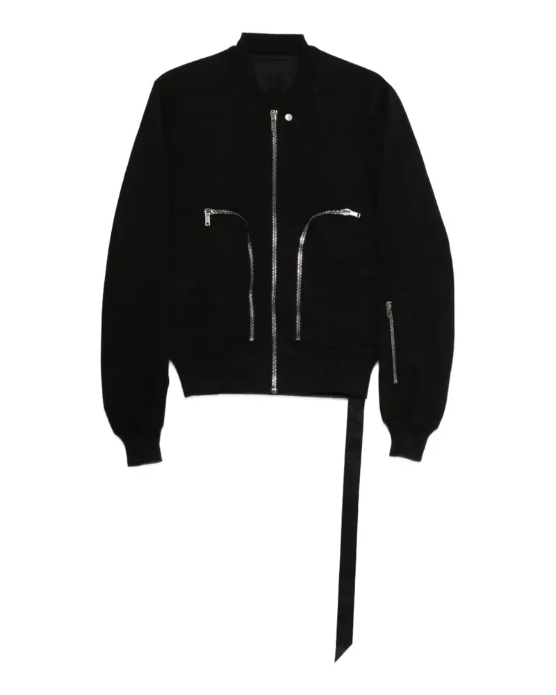 DRKSHDW by Rick Owens bauhaus zip jacket - Schwarz Schwarz