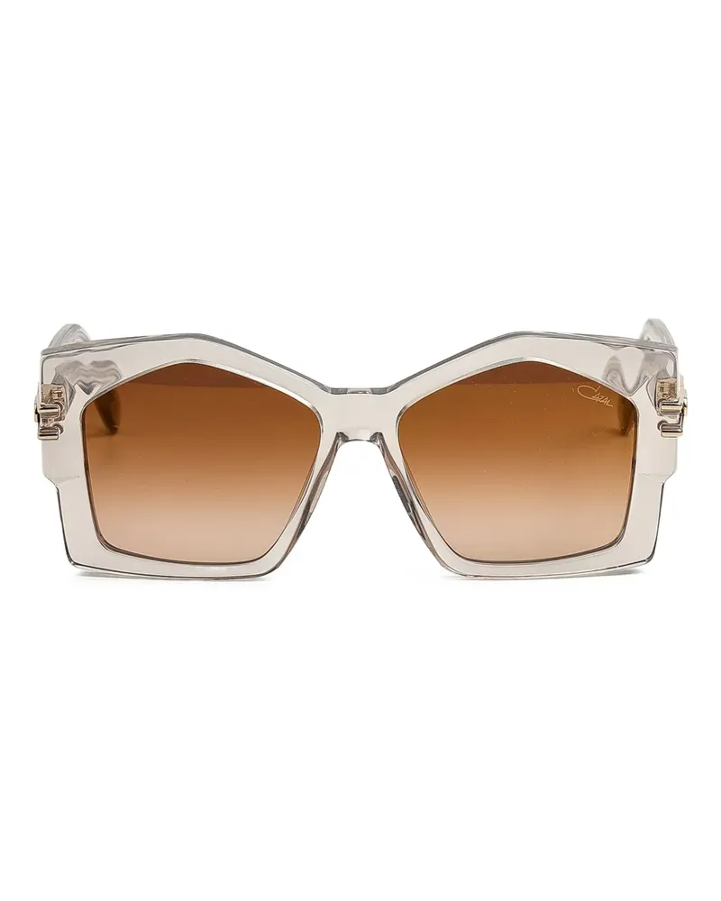 CAZAL Sonnenbrille mit Logo-Print - Braun Braun