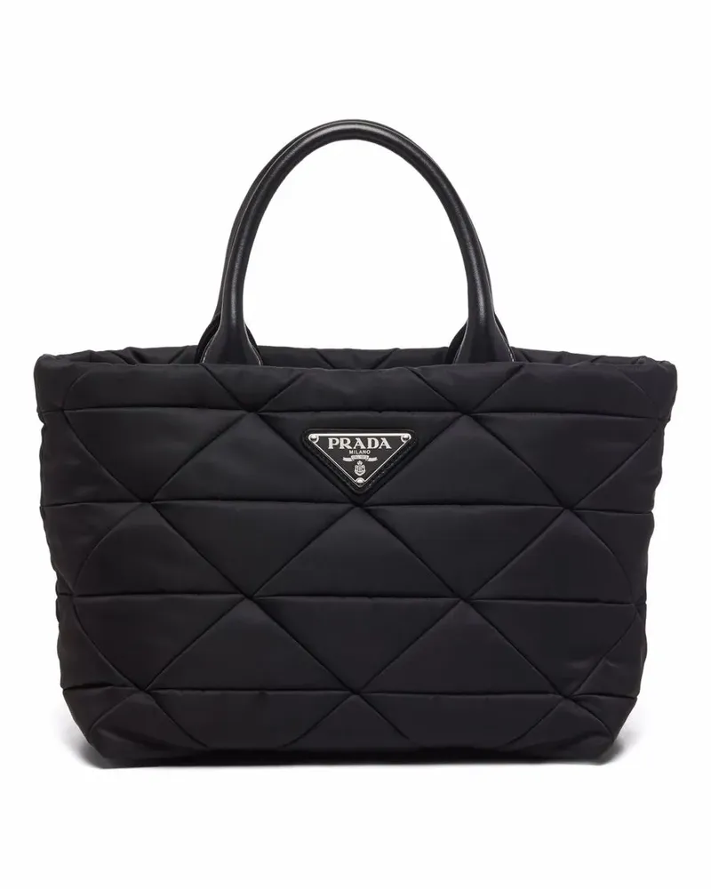 Prada Re-Nylon Handtasche - Schwarz Schwarz
