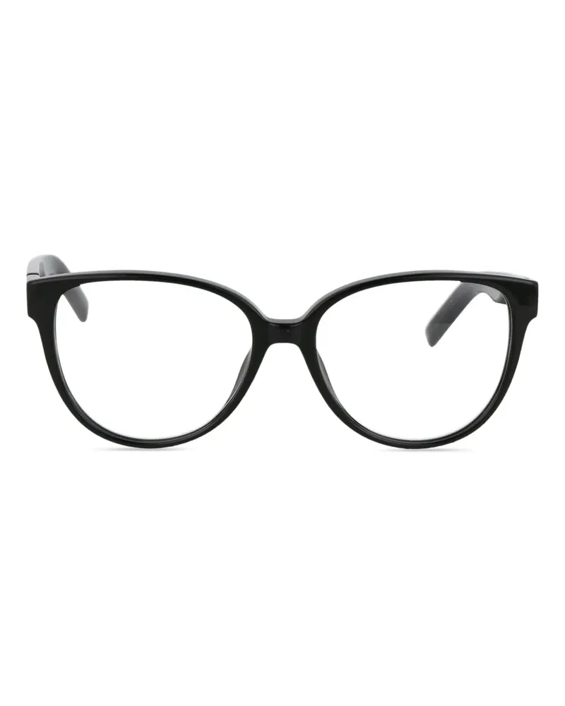 Kenzo Brille mit ovalem Gestell - Schwarz Schwarz