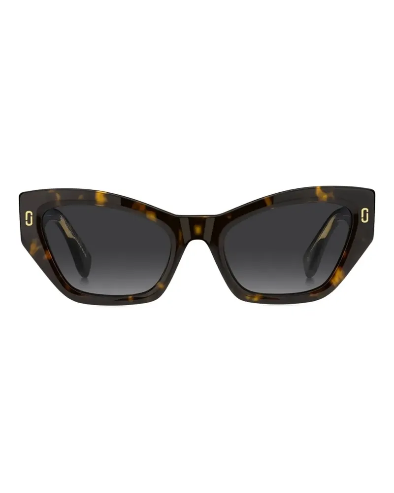 Marc Jacobs Sonnenbrille in Schildpattoptik - Schwarz Schwarz