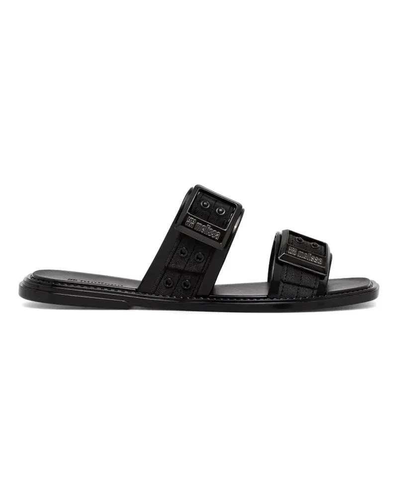 Melissa buckle-fastening eyelet-detail sandals - Schwarz Schwarz