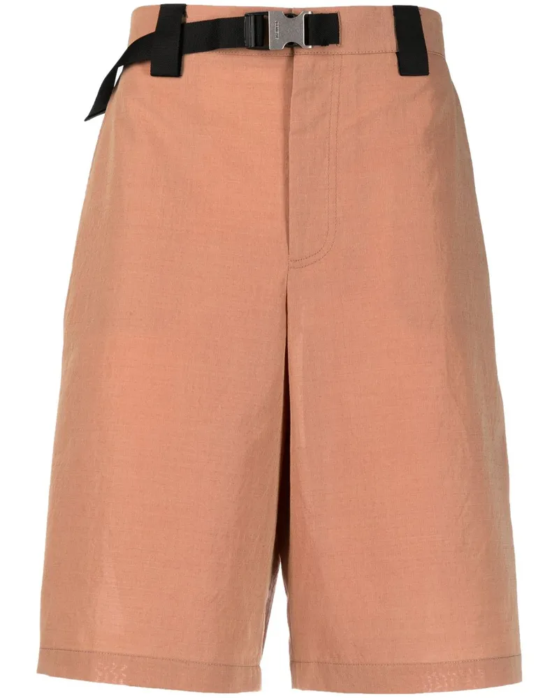Jacquemus Le short Meio Shorts mit Gürtel - Braun Braun