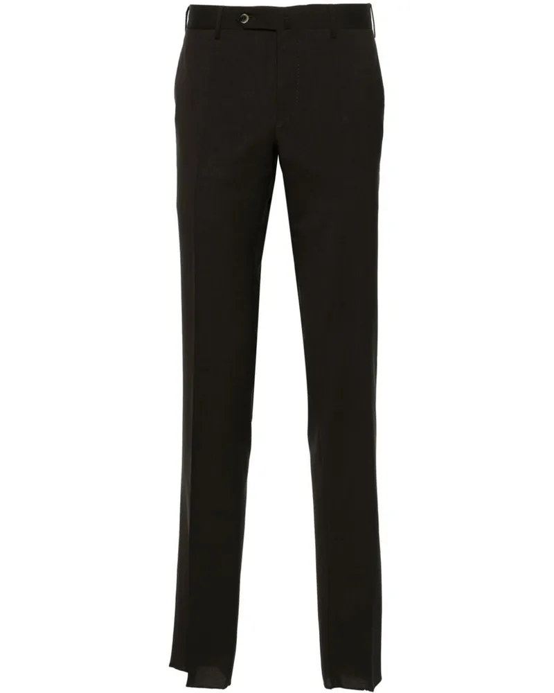 PT TORINO Halbhohe Slim-Fit-Hose - Braun Braun