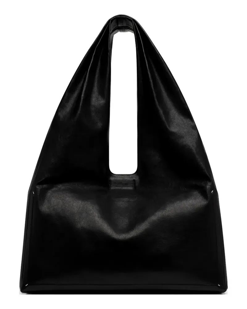 Maison Margiela XL Box cut-out tote bag - Schwarz Schwarz