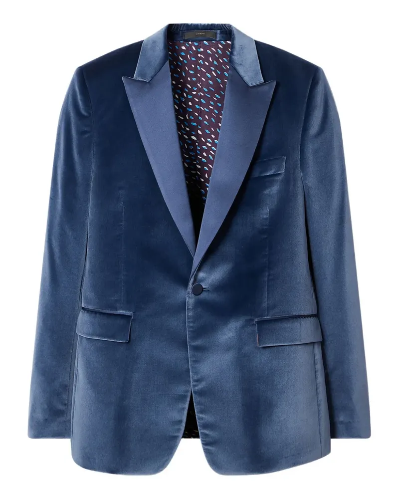Paul Smith The Soho Blazer aus Samt - Blau Blau