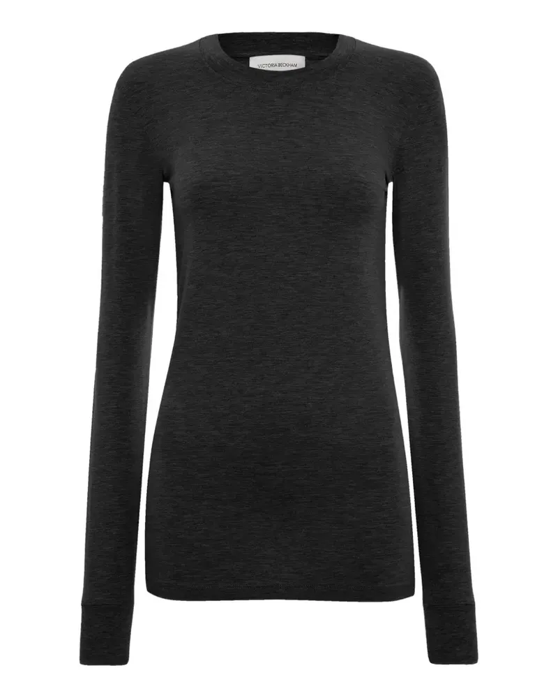 Victoria Beckham long-sleeve T-shirt - Schwarz Schwarz