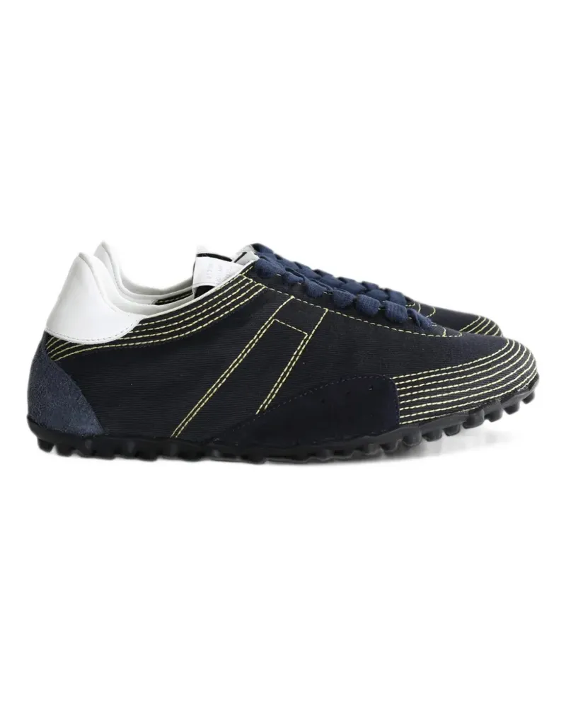 Maison Margiela Sneakers mit Kontrastnähten - Blau Blau