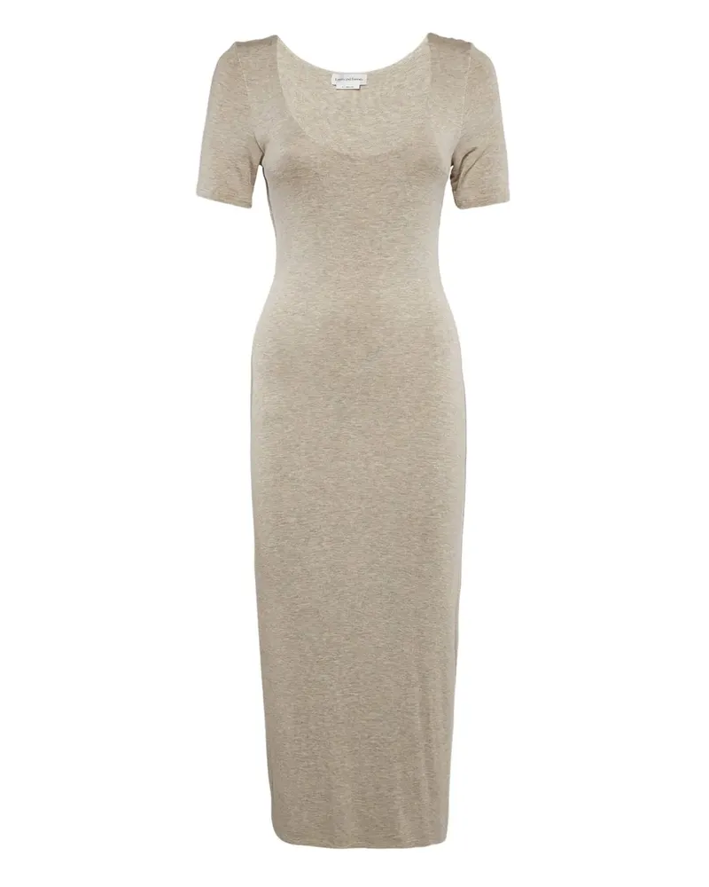 Lovers + Friends Midikleid aus Jersey - Grau Grau