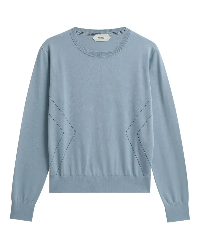Pringle of Scotland pointelle-knit sweater - Blau Blau