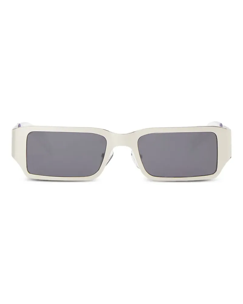 A BETTER FEELING Eckige Pollux Sonnenbrille - Silber Silber